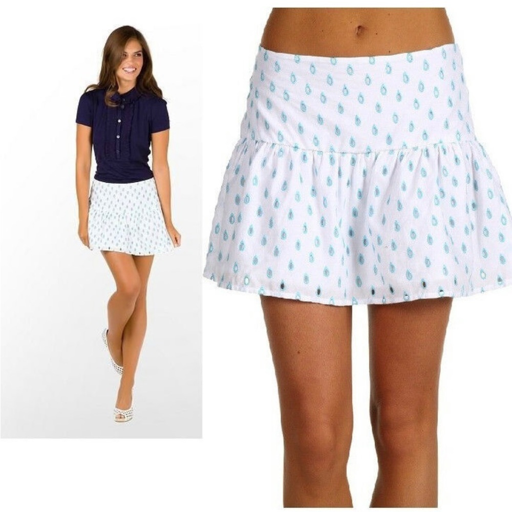 Lilly Pulitzer Earna Skirt in April Showers NWT